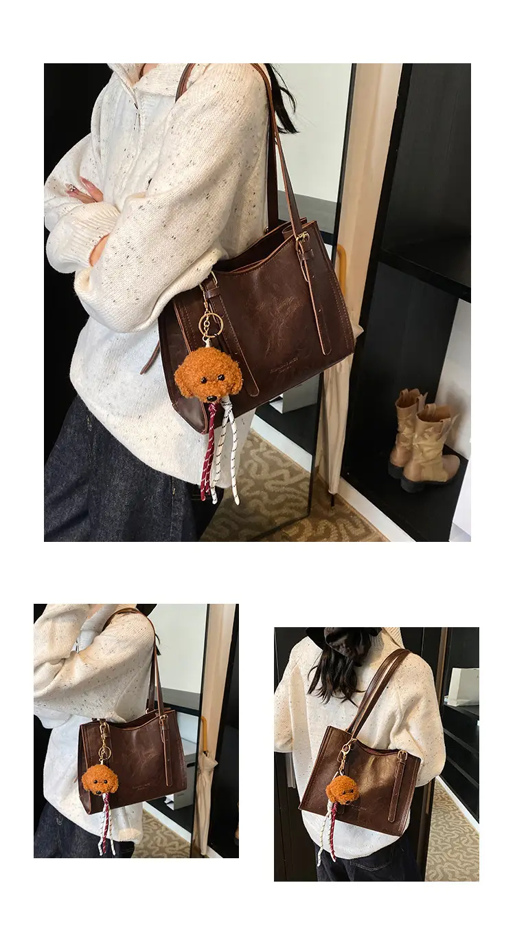 Retro Underarm Bag Women Brown 2024 — feature 12