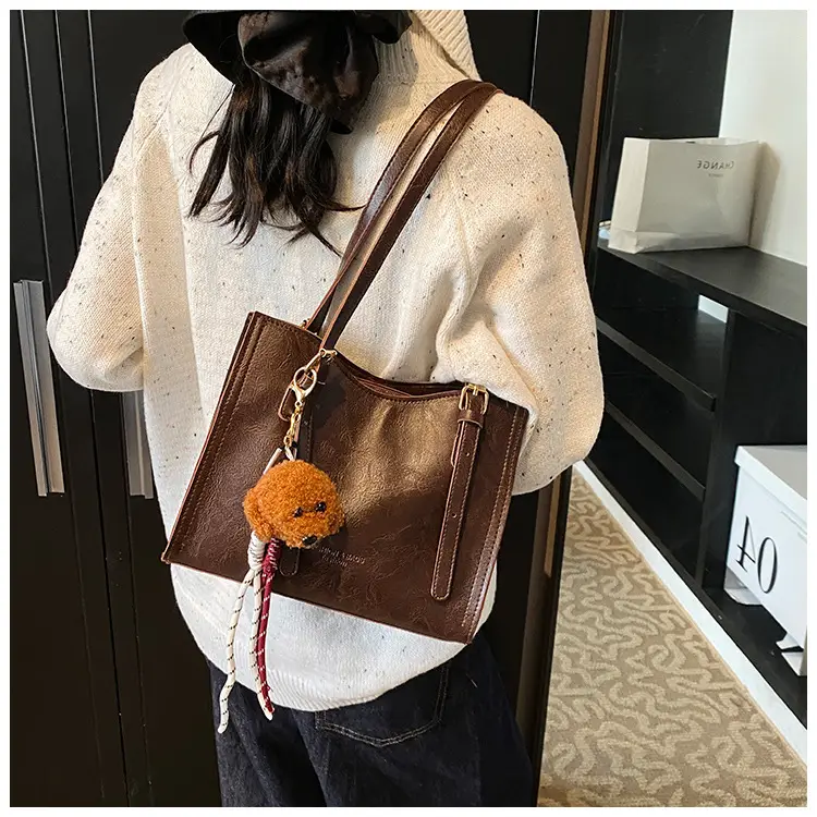 Retro Underarm Bag Women Brown 2024 — feature 17
