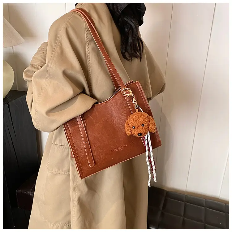 Retro Underarm Bag Women Brown 2024 — feature 18