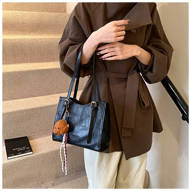 Retro Underarm Bag Women Brown 2024 — feature 29
