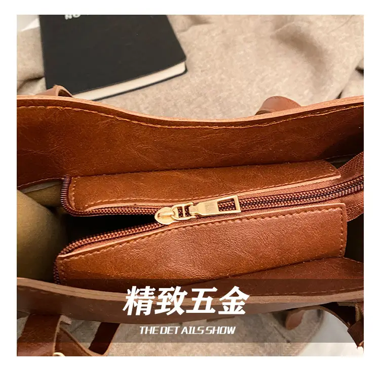 Retro Underarm Bag Women Brown 2024 — feature 3