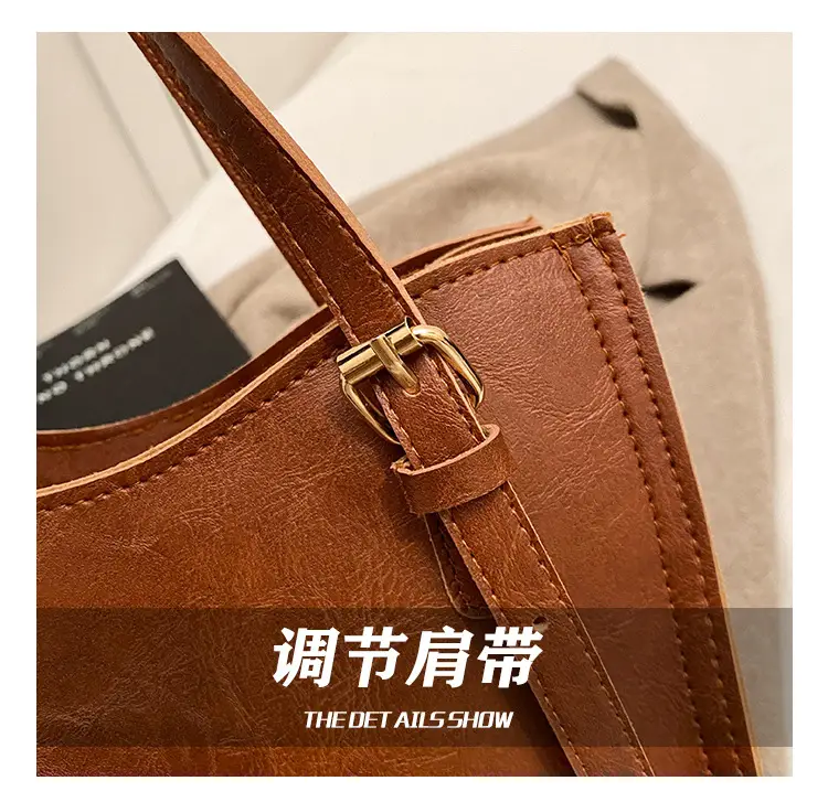 Retro Underarm Bag Women Brown 2024 — feature 4
