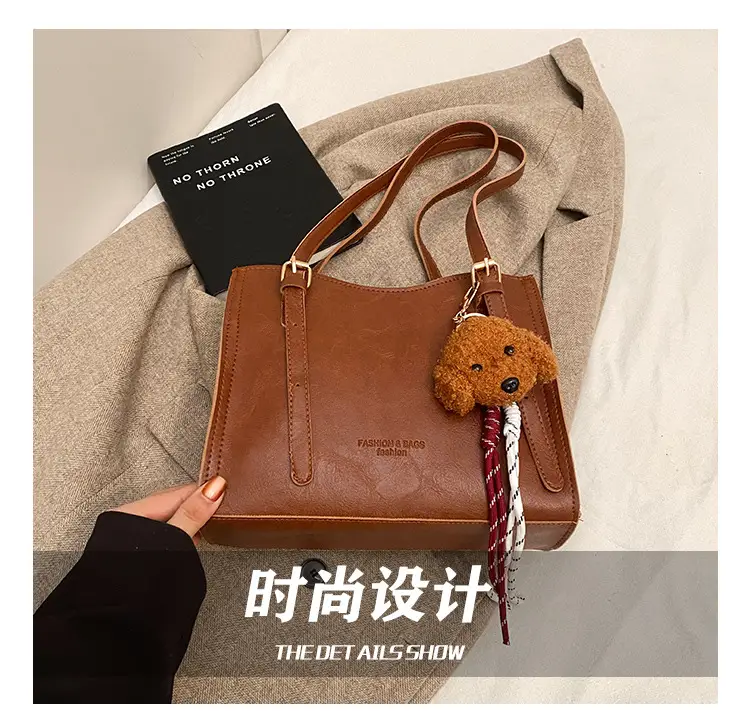Retro Underarm Bag Women Brown 2024 — feature 5