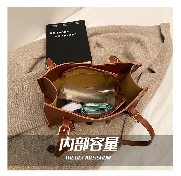 Retro Underarm Bag Women Brown 2024 — feature 6