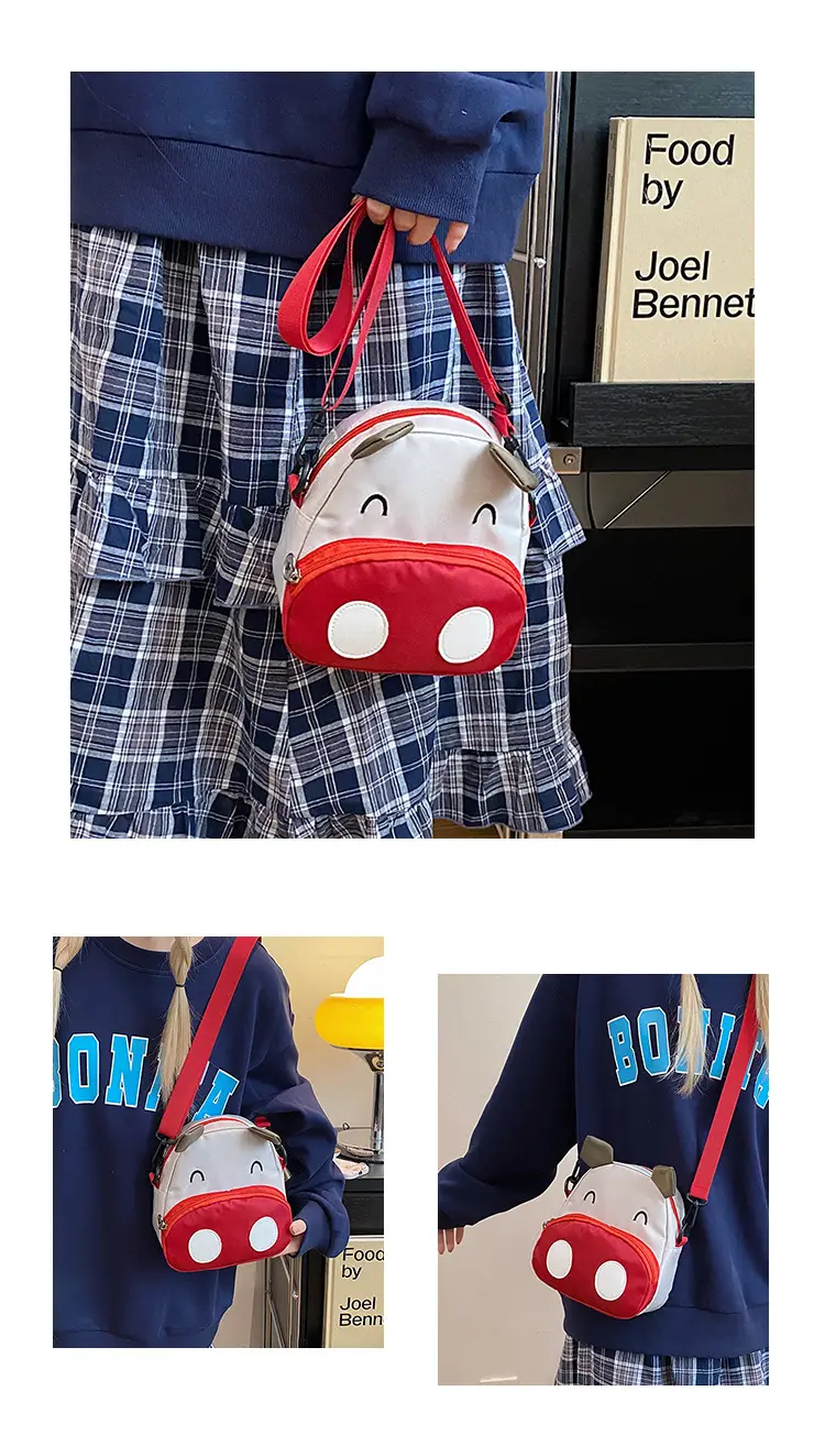Cute Pig Design Shoulder Crossbody Bag for Women — feature 10