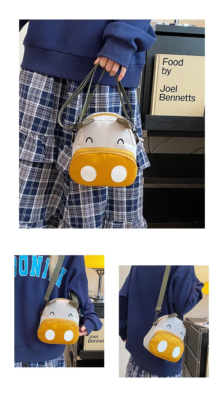 Cute Pig Design Shoulder Crossbody Bag for Women — feature 12