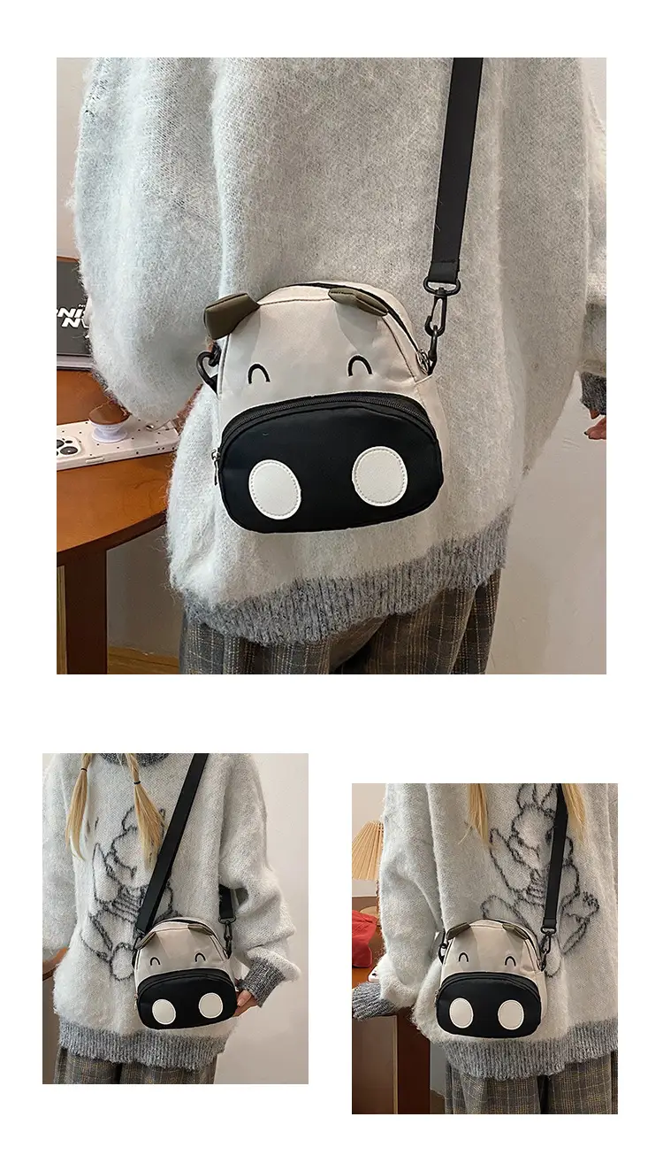 Cute Pig Design Shoulder Crossbody Bag for Women — feature 14