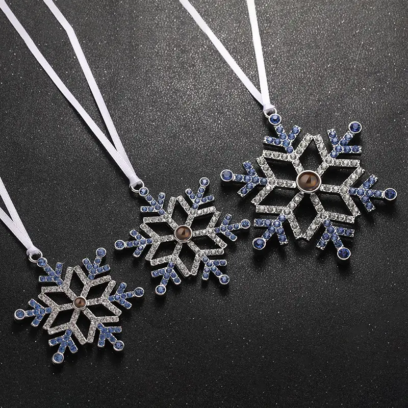 2025 Double-Sided Crystal Snowflake Photo Pendant — feature 13