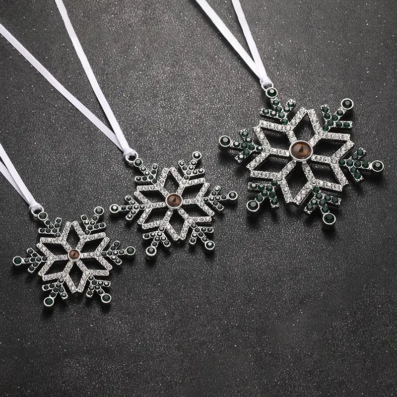 2025 Double-Sided Crystal Snowflake Photo Pendant — feature 18
