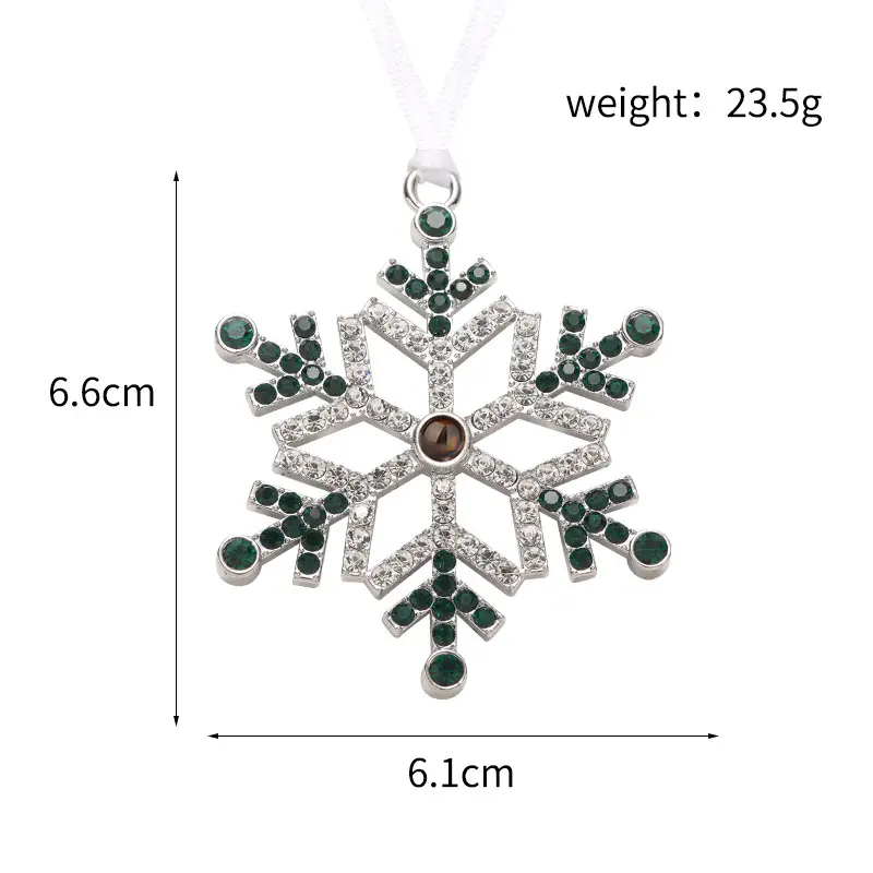 2025 Double-Sided Crystal Snowflake Photo Pendant — feature 22