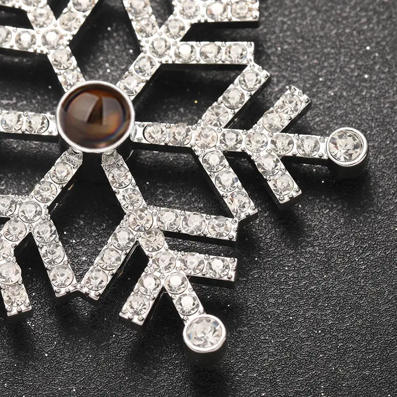2025 Double-Sided Crystal Snowflake Photo Pendant — feature 30