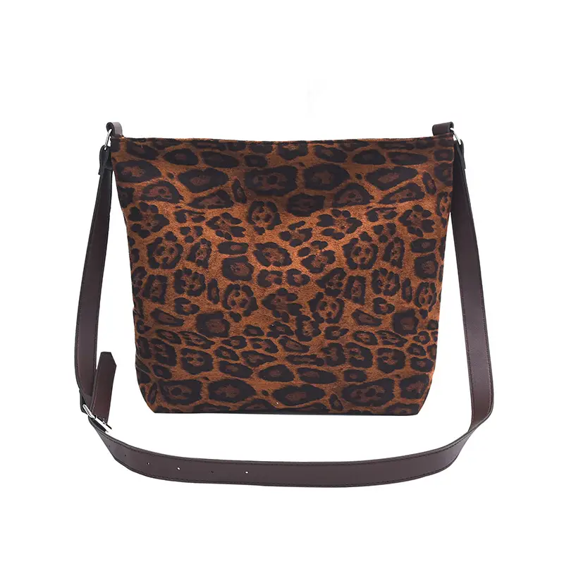 Leopard Print Large Shoulder Bag Women 2024 - Image 6