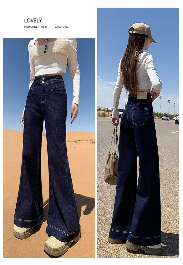 Dark Blue Wide Leg Jeans Plus Size 2024 — feature 29