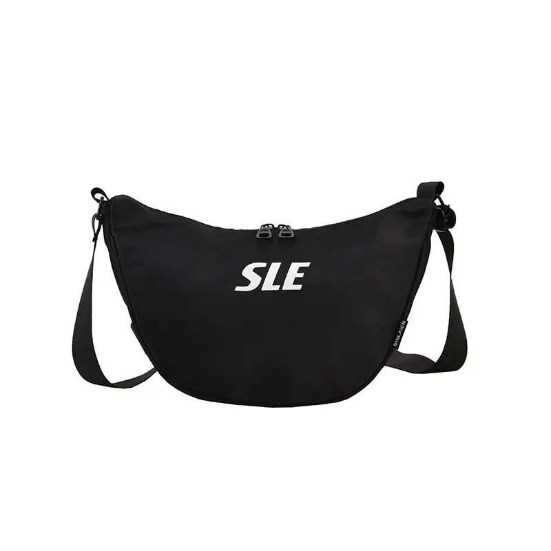 Red Crossbody Bag with "SLE" Print for Women - Image 10