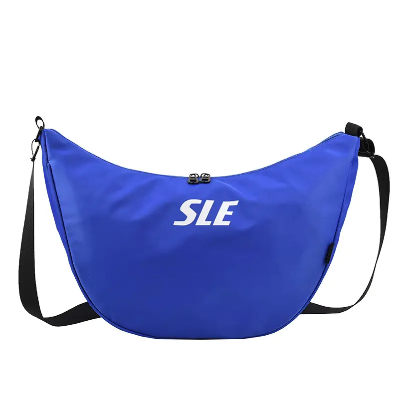 Red Crossbody Bag with "SLE" Print for Women - Image 5