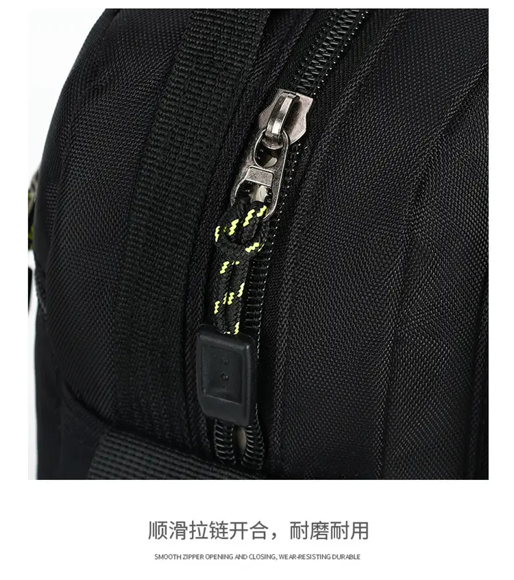 Men's Black Waterproof Crossbody Shoulder Bag — feature 5