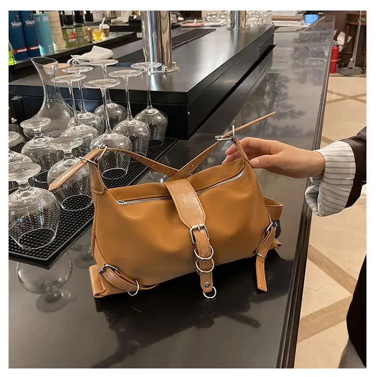 Black French Niche Shoulder Bag for Women — feature 16