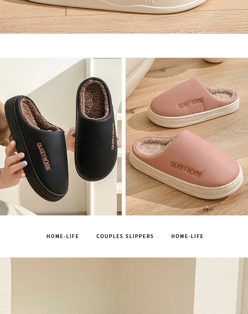 Warm Fleece Lined Elderly Slippers White Winter 2025 β feature 14