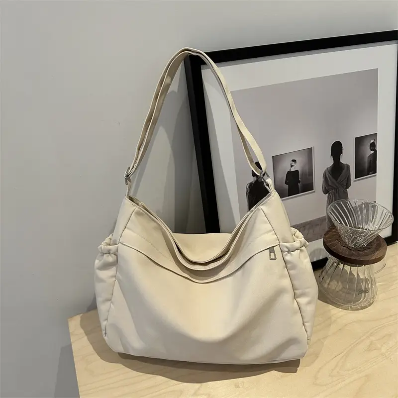 Men Korean Style Messenger Bag Large Capacity Grey