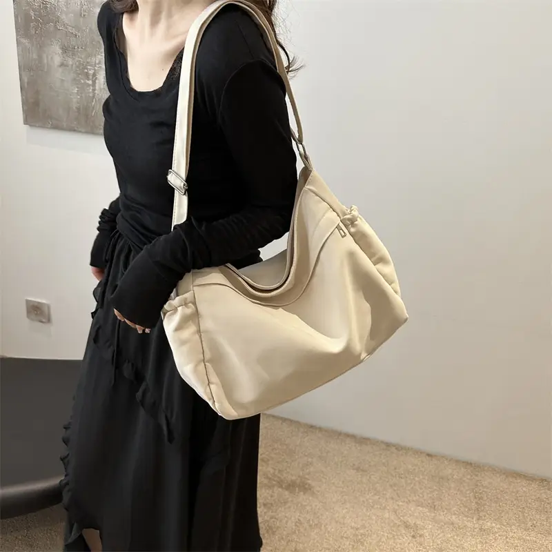 Men Korean Style Messenger Bag Large Capacity Grey