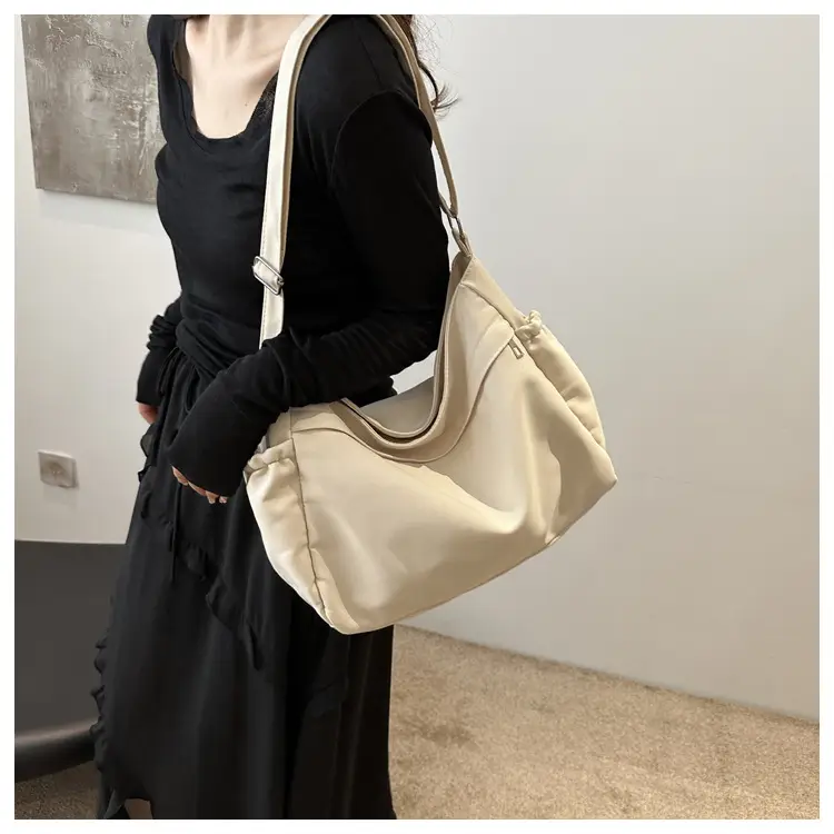 Men Korean Style Messenger Bag Large Capacity Grey — feature 14