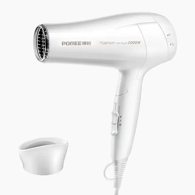 1800W High Power Hair Dryer White - Image 12