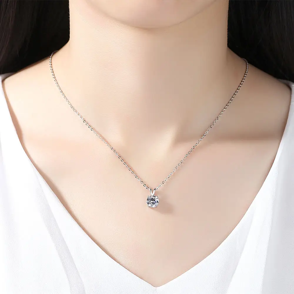 Korean Fashion Zircon Pendant Necklace for Women - Image 5
