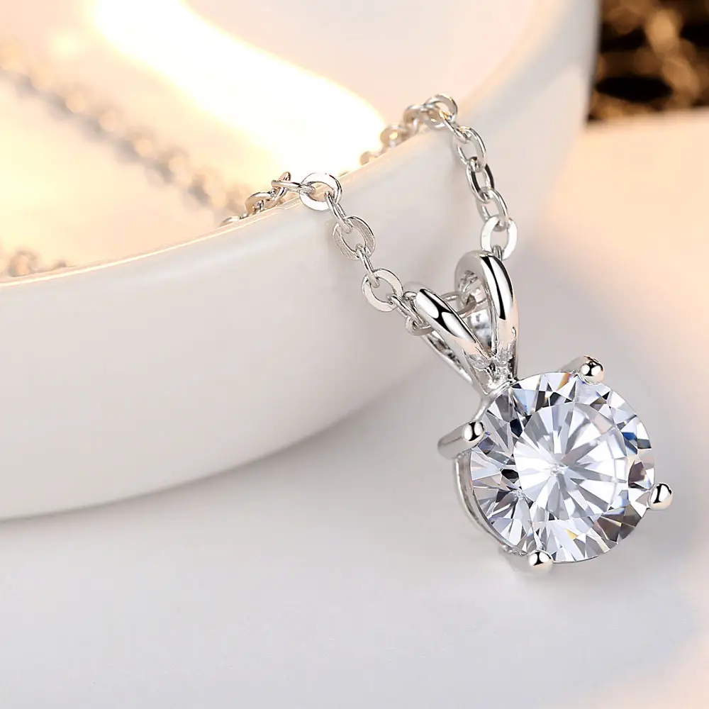 Korean Fashion Zircon Pendant Necklace for Women - Image 2