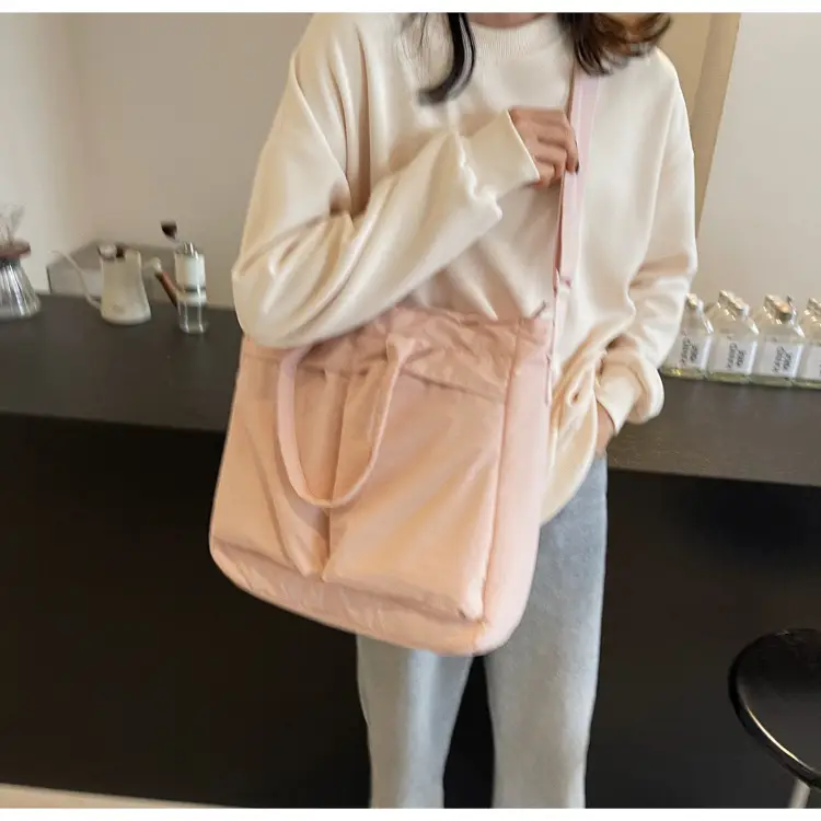 Women's Large Capacity Tan Crossbody Bag 2024 — feature 15