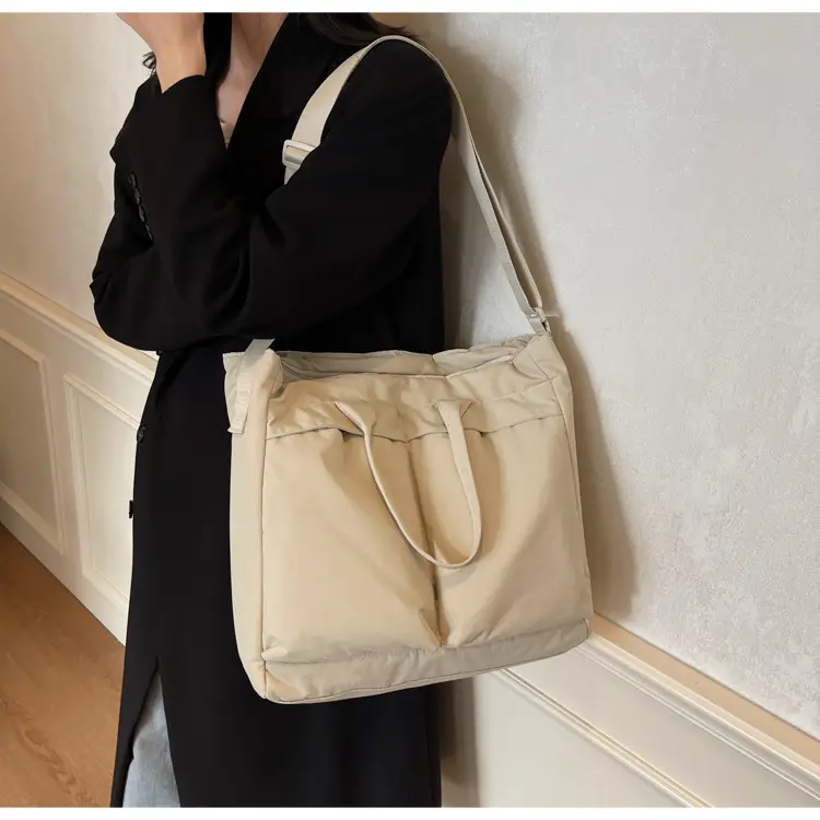 Women's Large Capacity Tan Crossbody Bag 2024 — feature 18