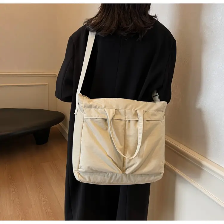 Women's Large Capacity Tan Crossbody Bag 2024 — feature 19