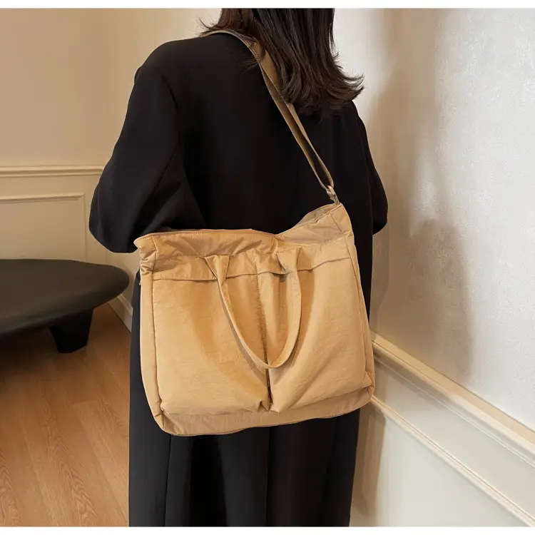 Women's Large Capacity Tan Crossbody Bag 2024 — feature 21