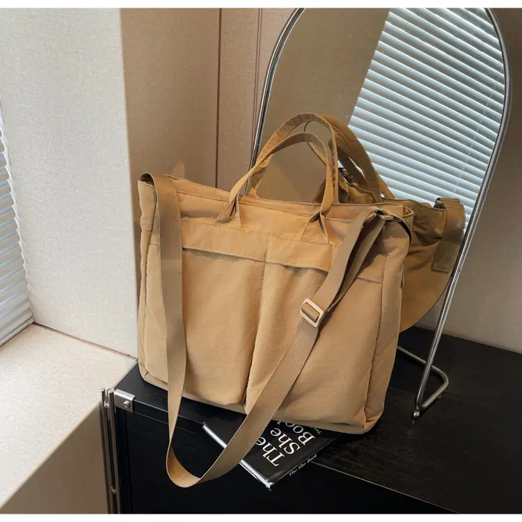 Women's Large Capacity Tan Crossbody Bag 2024 — feature 34