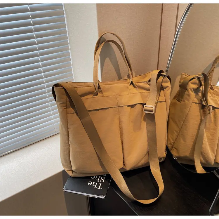Women's Large Capacity Tan Crossbody Bag 2024 — feature 35
