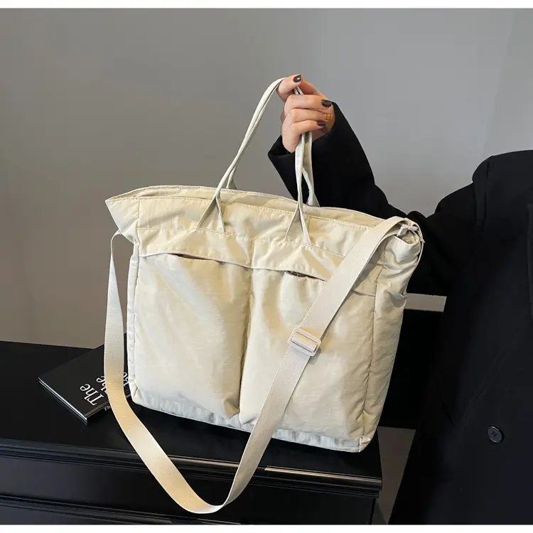 Women's Large Capacity Tan Crossbody Bag 2024 — feature 39
