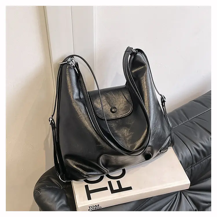 Women's Korean Style Shoulder Bag Large Capacity Brown — feature 19