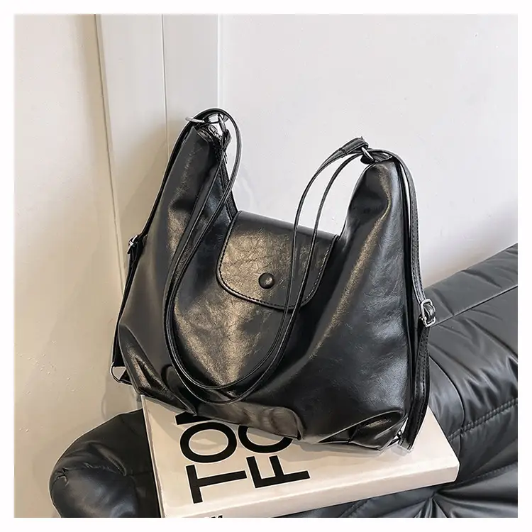 Women's Korean Style Shoulder Bag Large Capacity Brown — feature 20