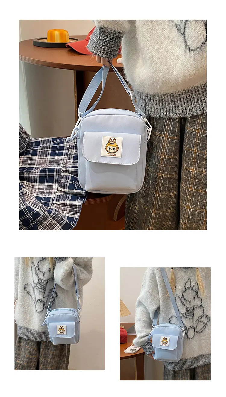 Cute Cartoon Crossbody Bag for Girls Students — feature 10