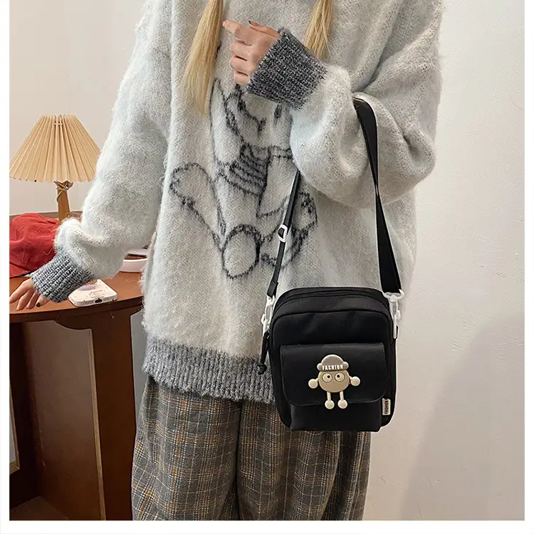Cute Cartoon Crossbody Bag for Girls Students — feature 33