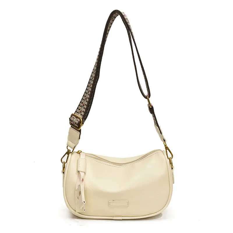 2024 Small Messenger Bag Women Brown Black White - Image 2