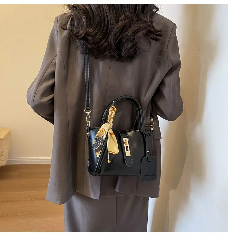 French Fashion Litchi Pattern Bucket Bag Women 2024 — feature 18