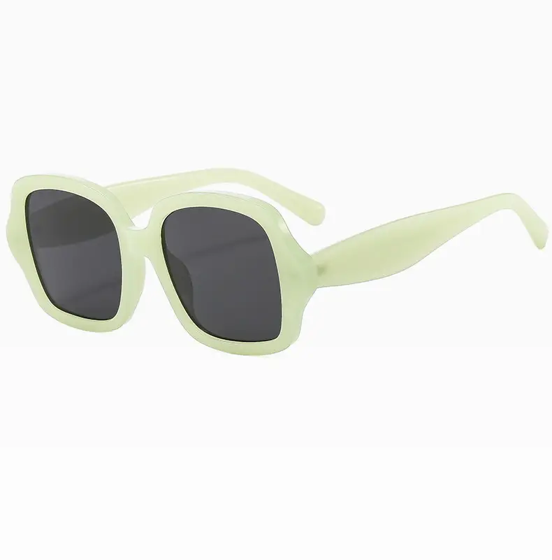 Retro Geometric Black Leopard Print Sunglasses Women — feature 20