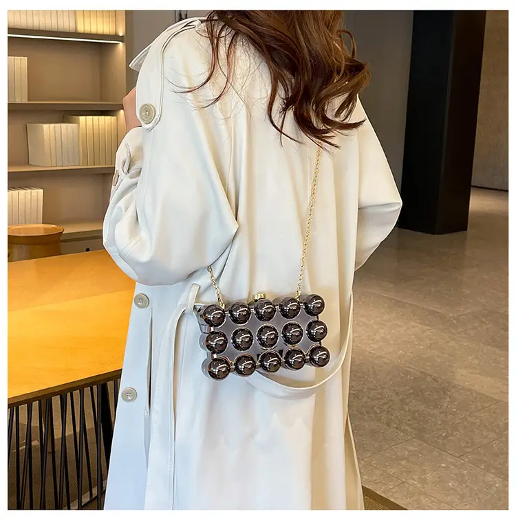 Crossbody Bag with Rhombus Design for Women — feature 14