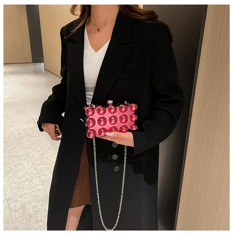 Crossbody Bag with Rhombus Design for Women — feature 17