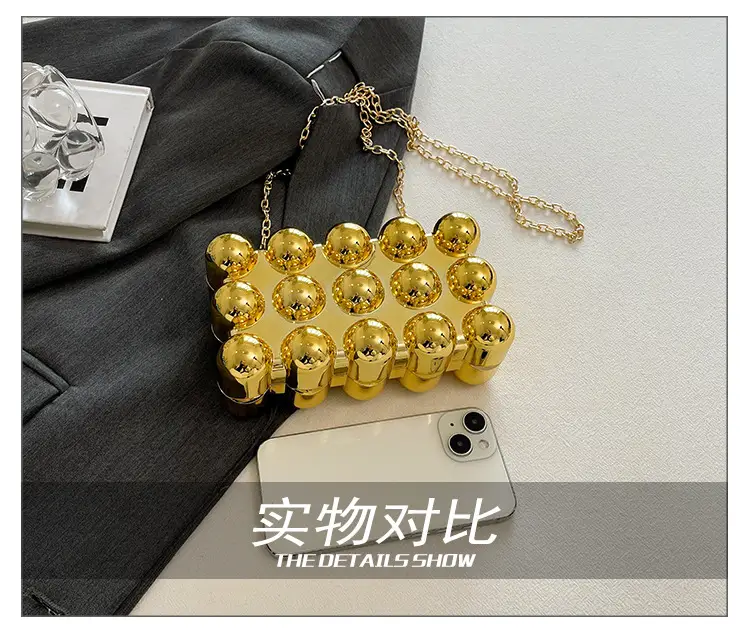 Crossbody Bag with Rhombus Design for Women — feature 8