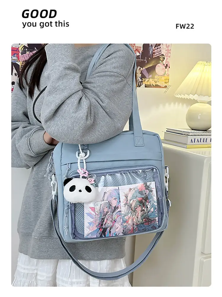 Green Mesh Shoulder Bag for Women — feature 14