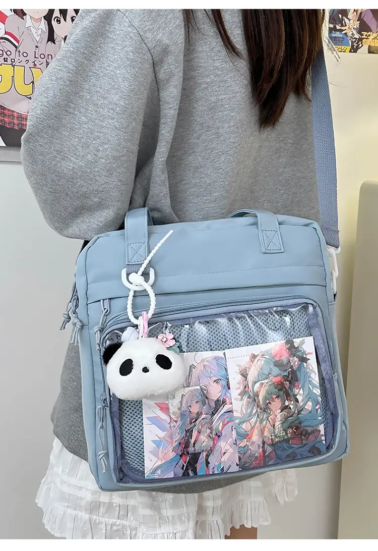 Green Mesh Shoulder Bag for Women — feature 16