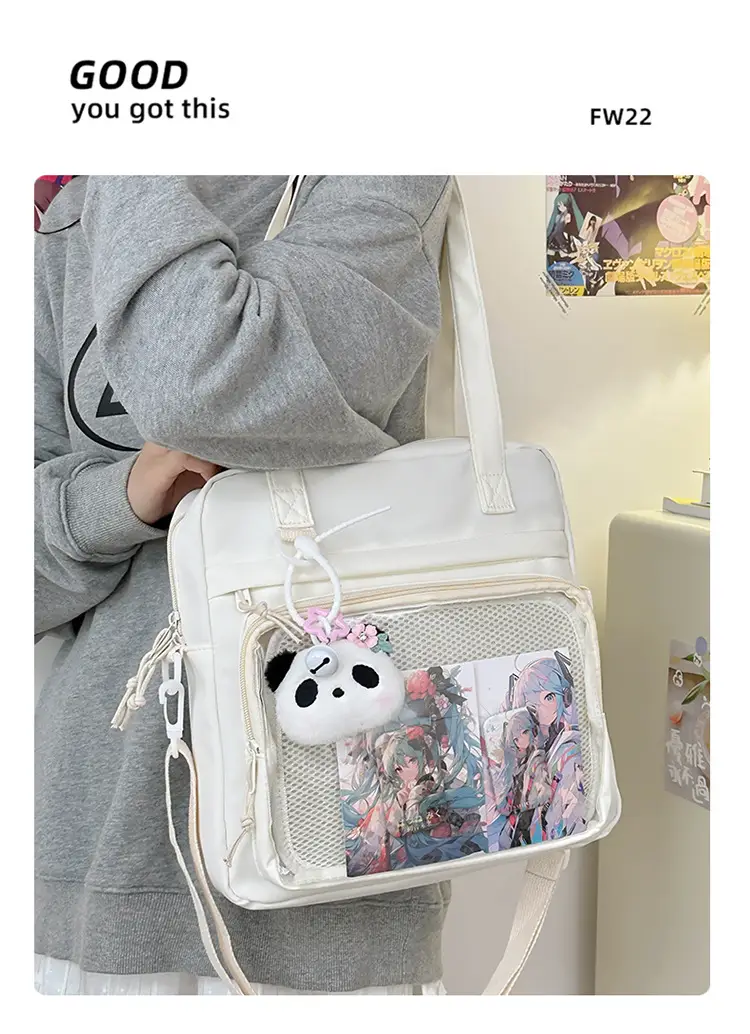 Green Mesh Shoulder Bag for Women — feature 17