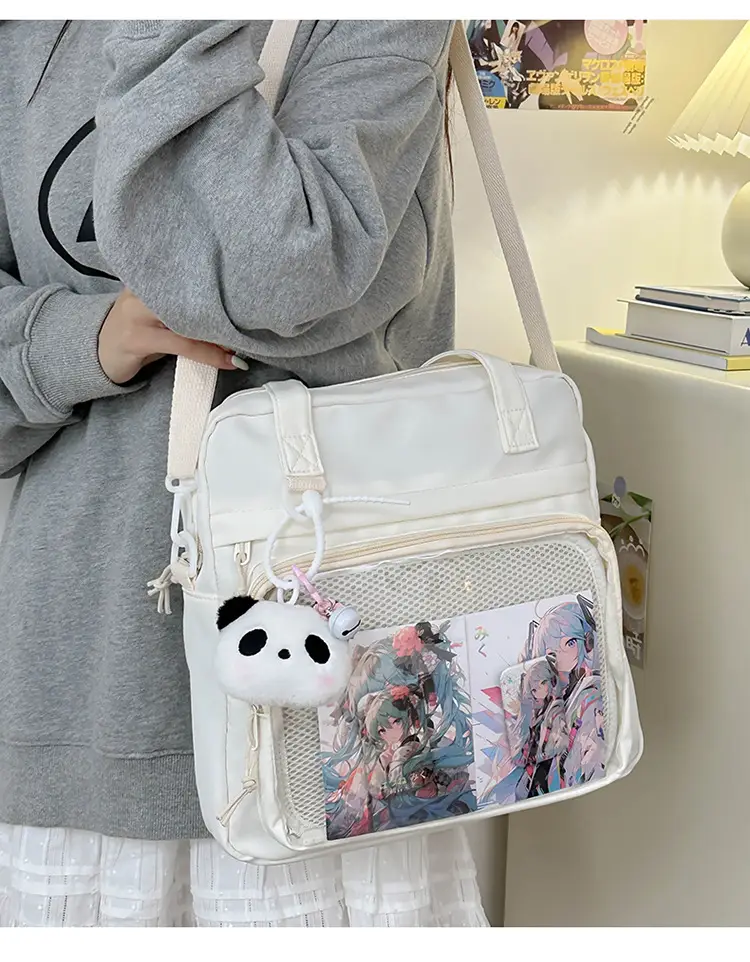 Green Mesh Shoulder Bag for Women — feature 21