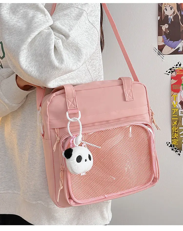 Green Mesh Shoulder Bag for Women — feature 26